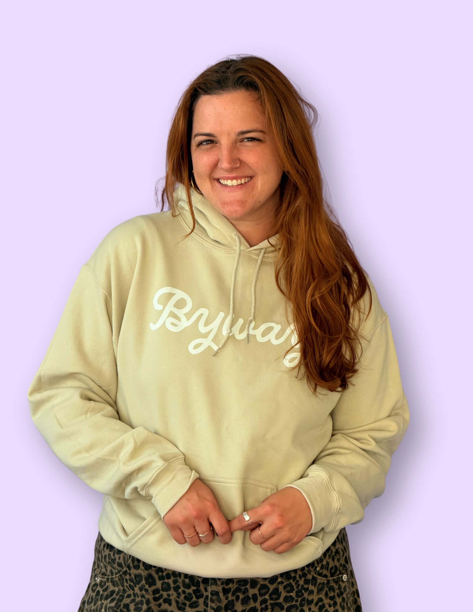 Byway Tan Hoodie