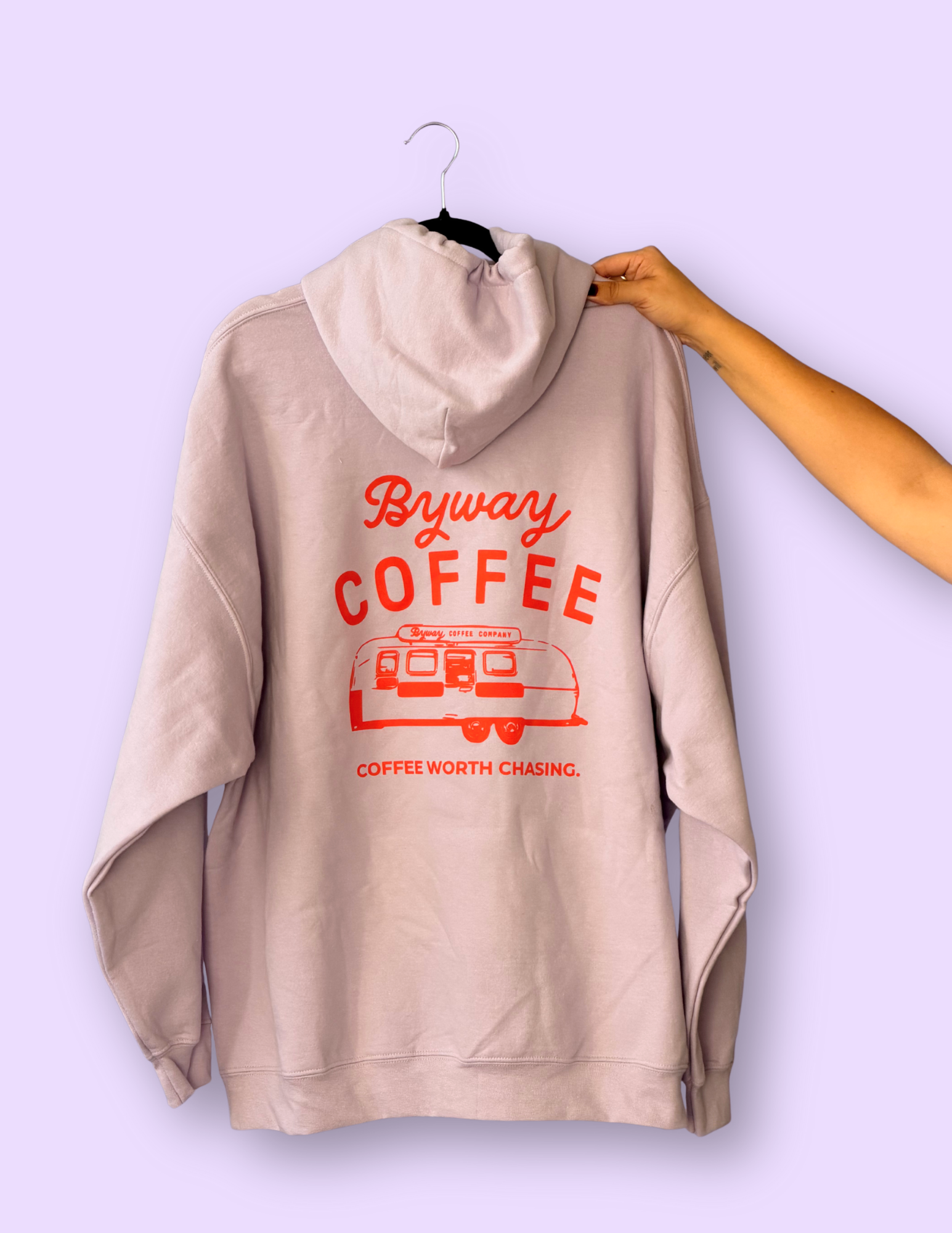 Purple Midweight Hoodie