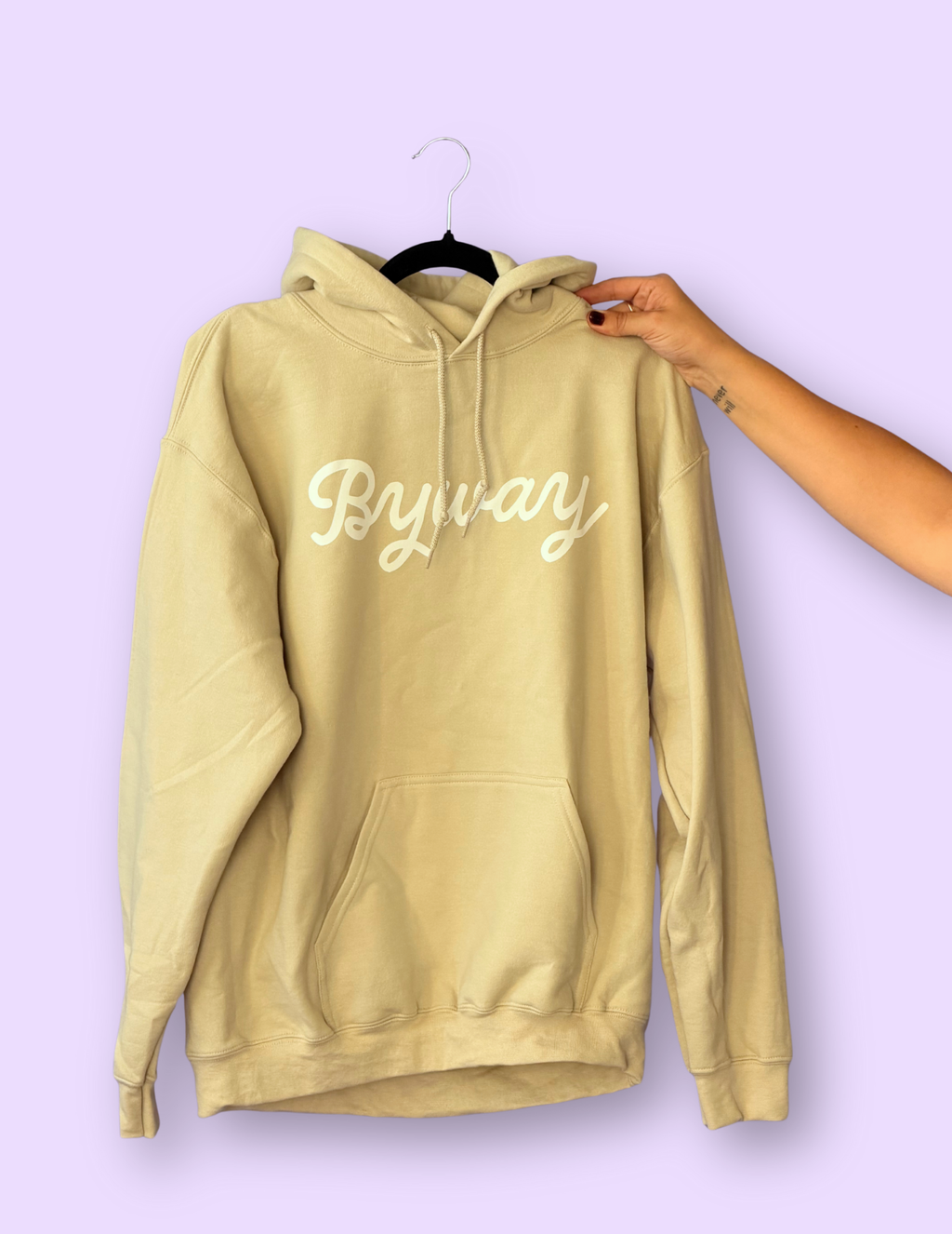 Byway Tan Hoodie