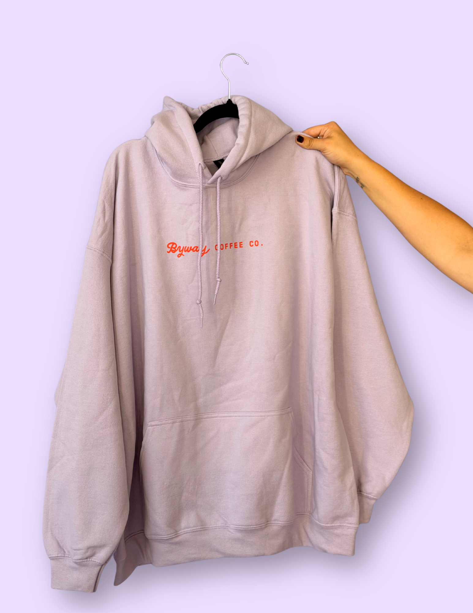 Purple Midweight Hoodie