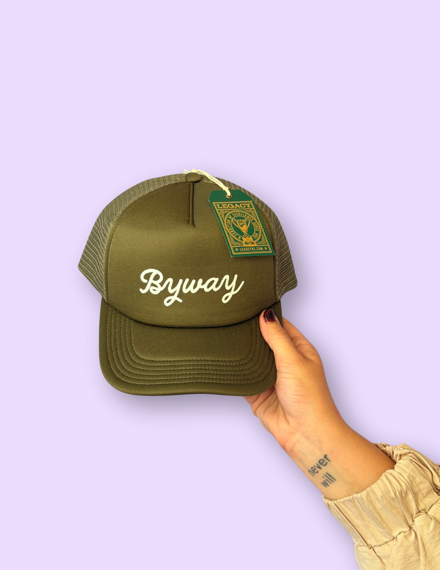 Green Trucker Hat