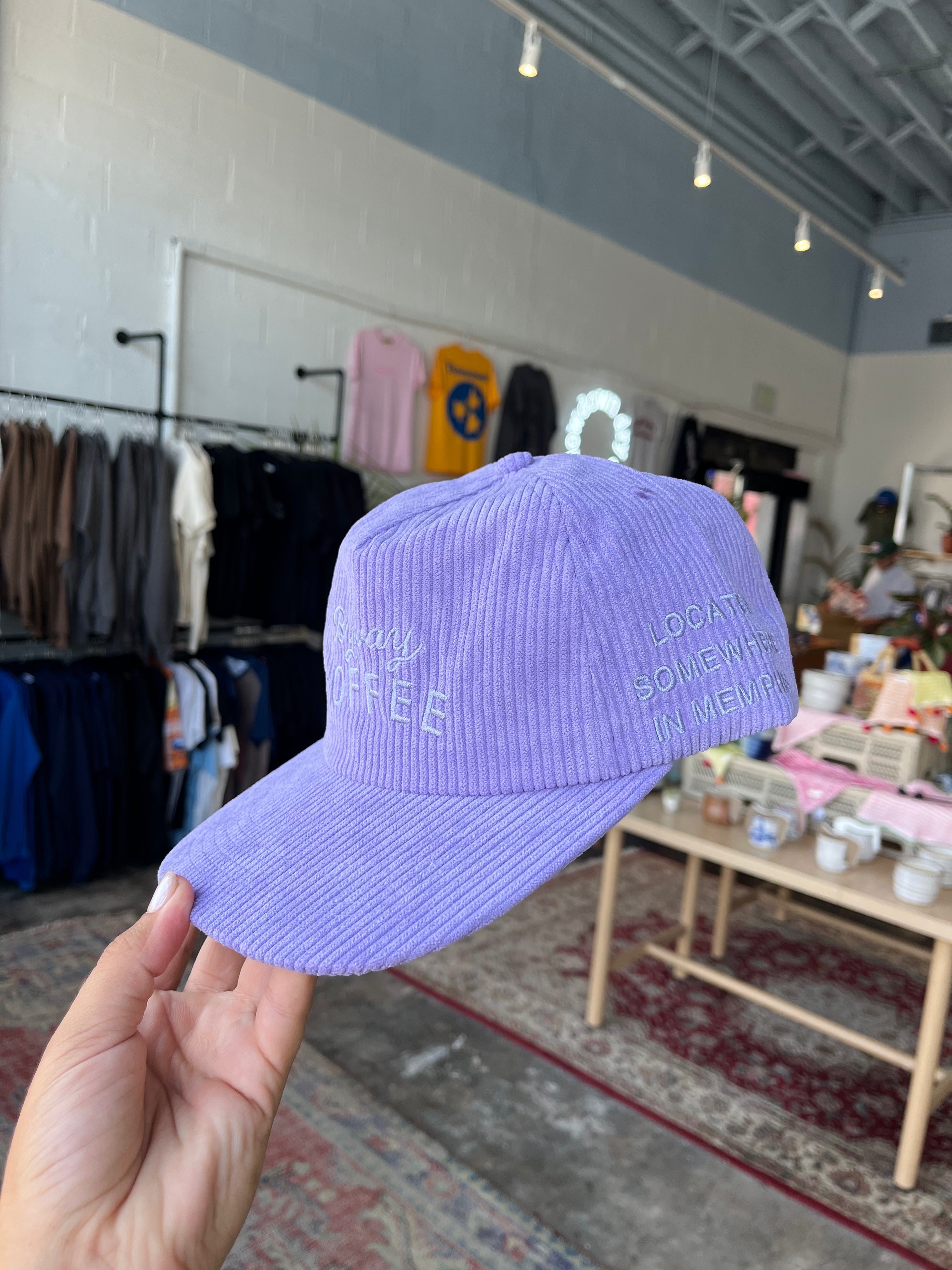 Corduroy Hat - Byway x Slowdown