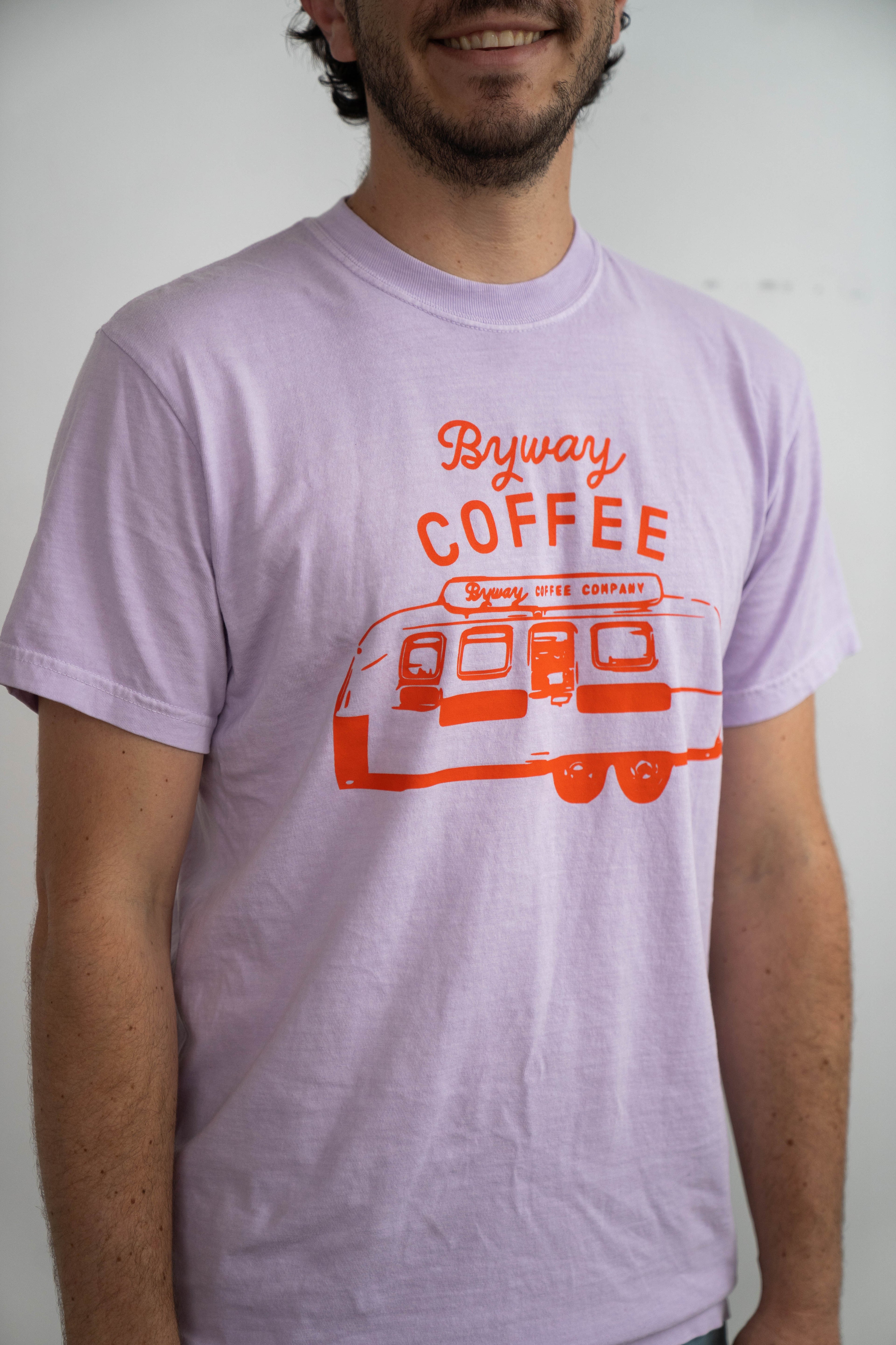 Purple/Orange Byway Tee