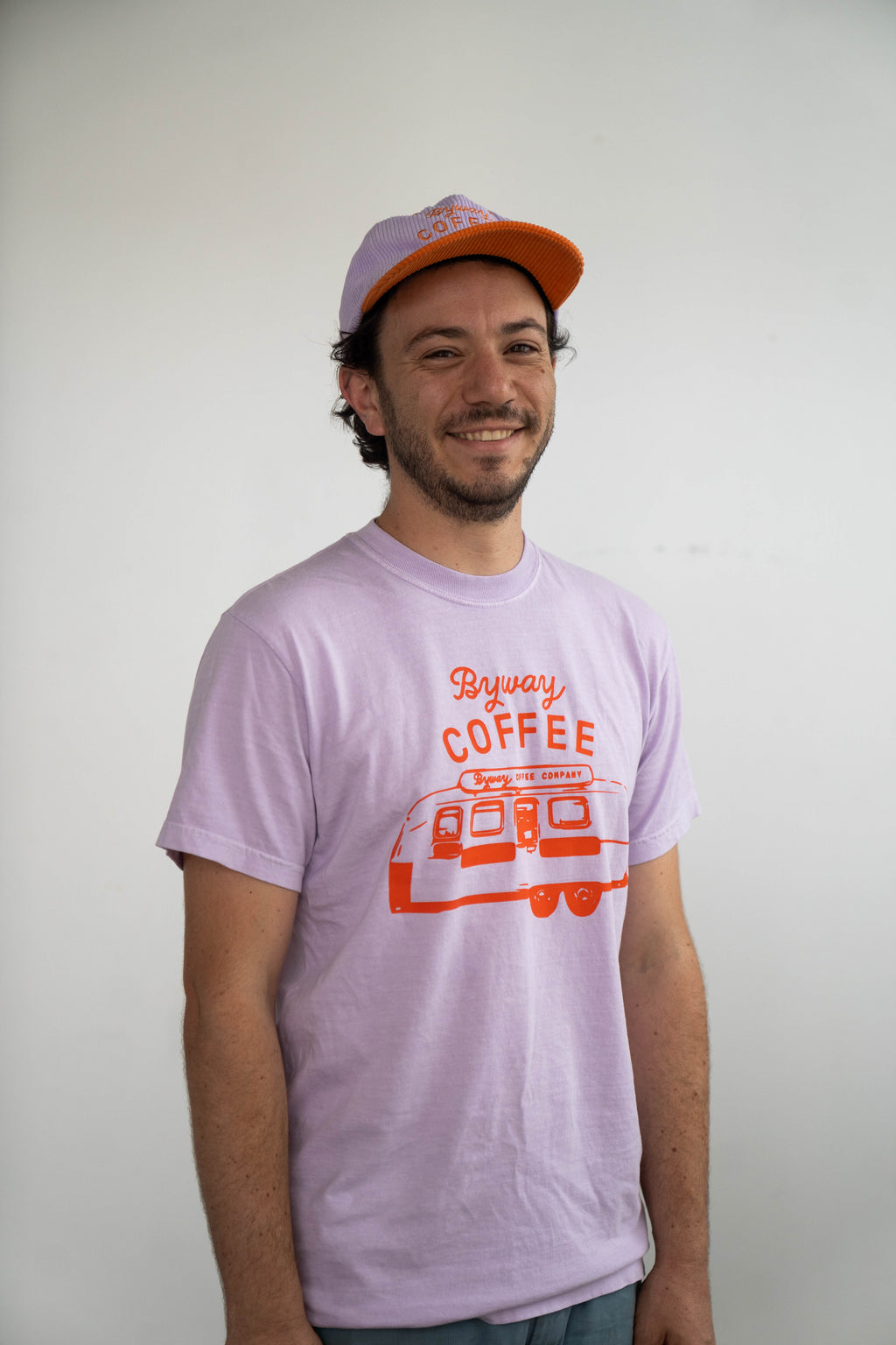 Purple/Orange Byway Tee