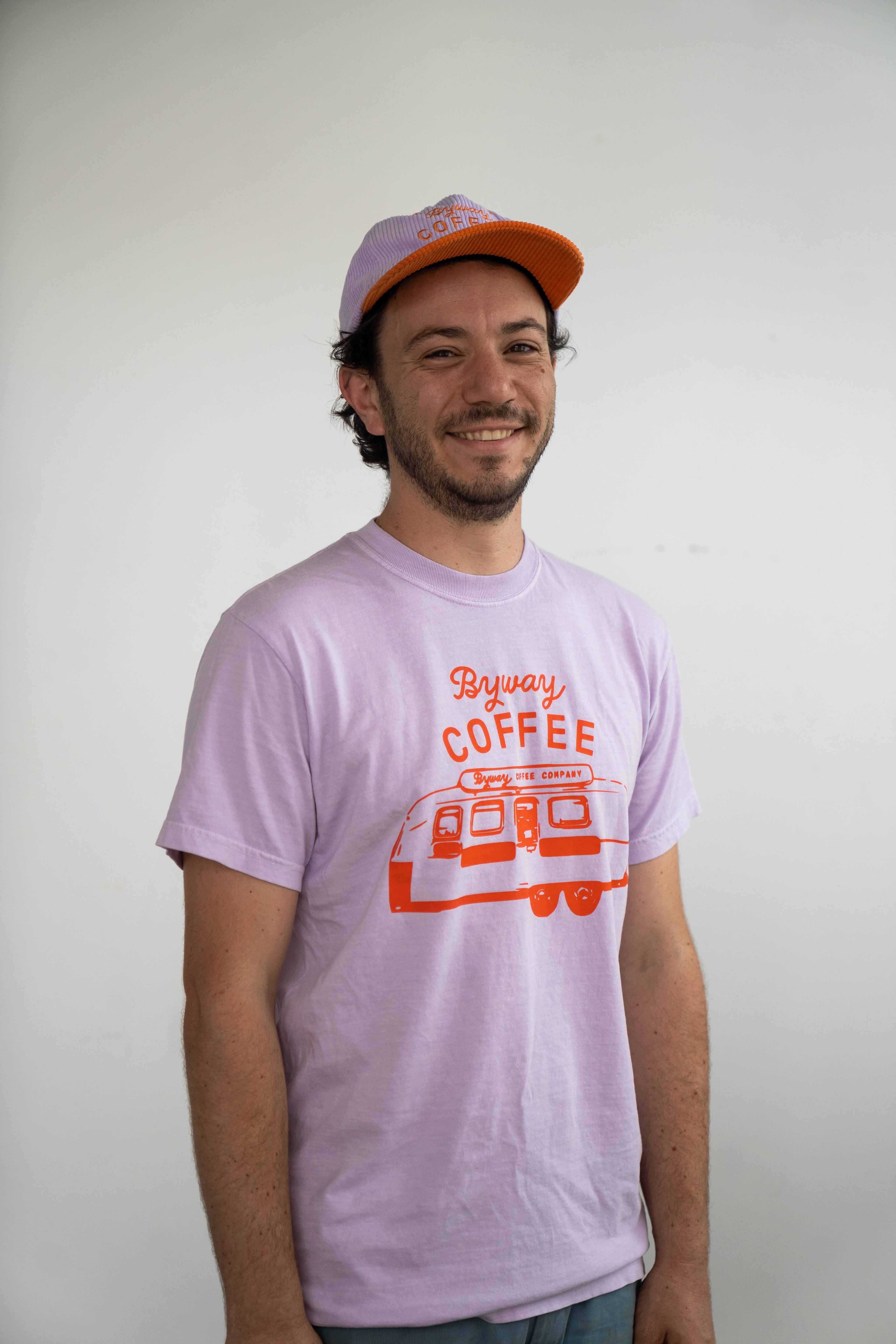 Purple/Orange Byway Tee