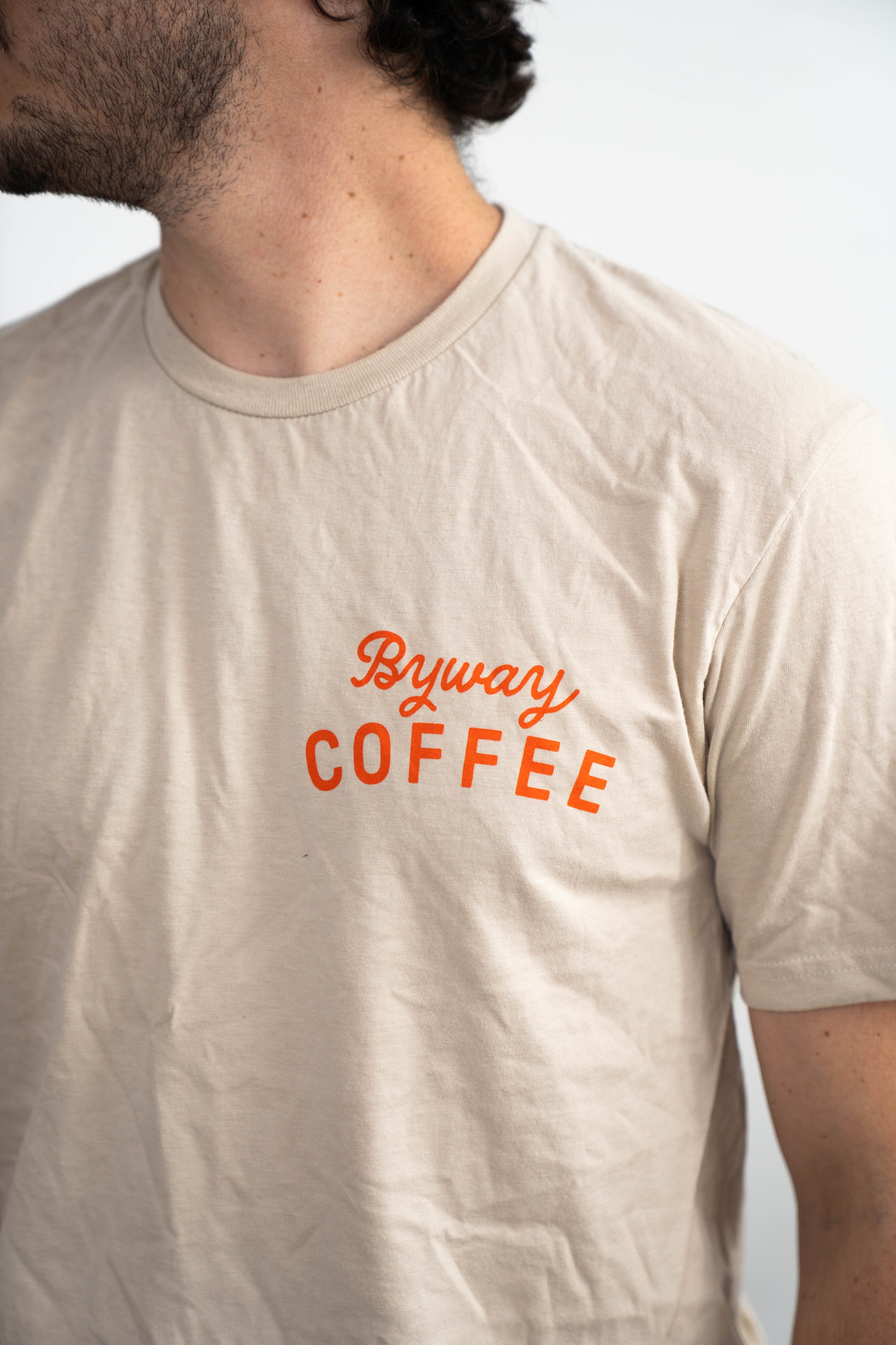 Byway Mascot Tan Tee