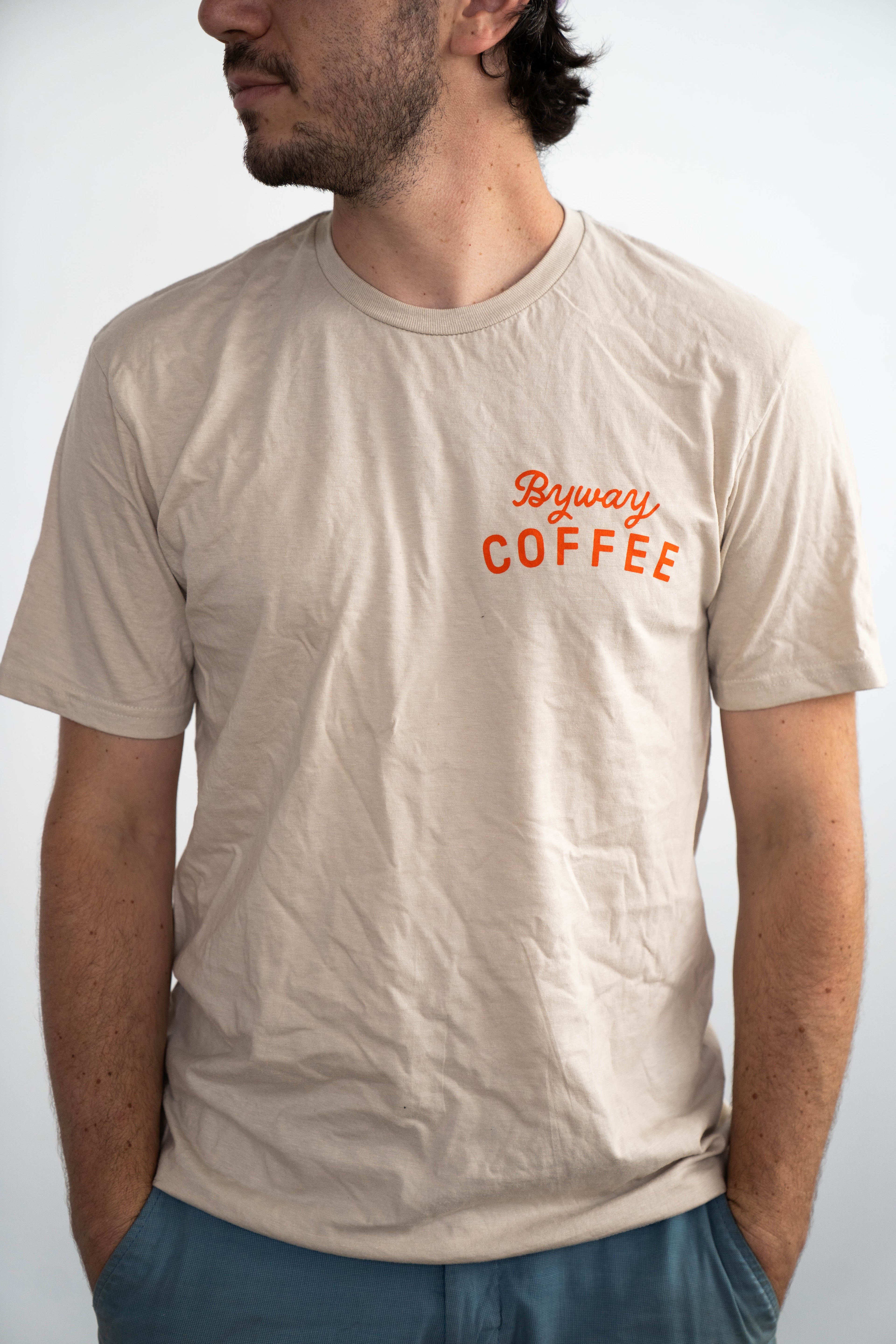 Byway Mascot Tan Tee