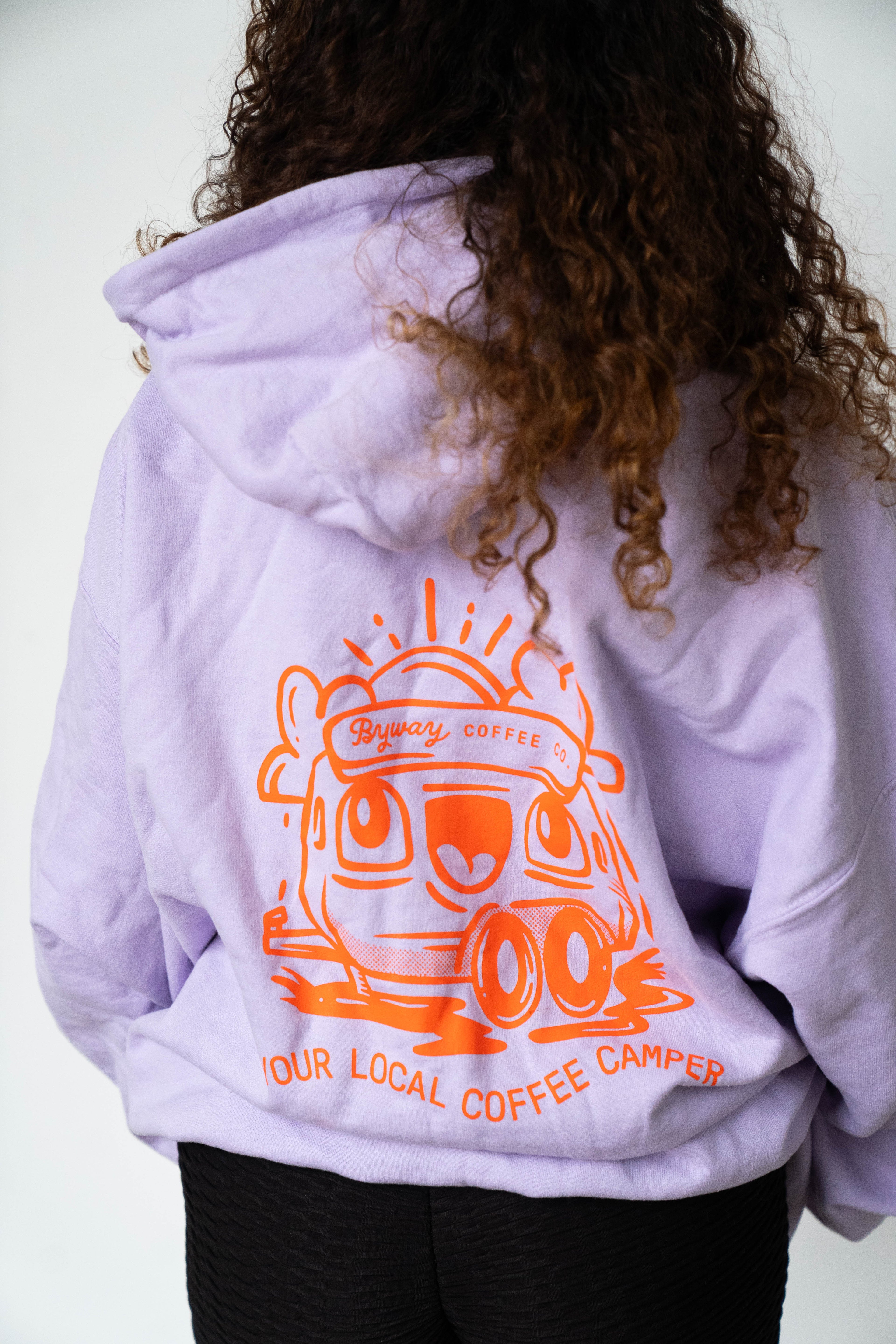 Byway Mascot Midweight Hoodie – Lavender